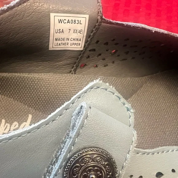 Intrepid Propet Light Blue Mary Jane Shoes - Picture 5 of 5